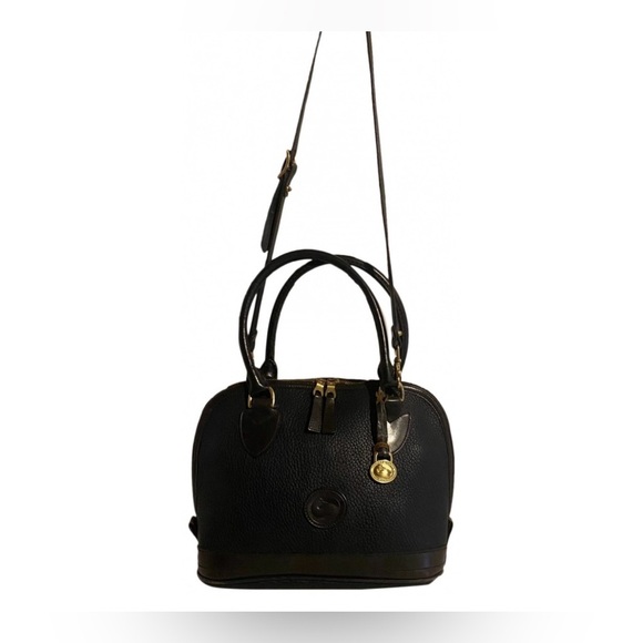 Dooney bourke navy blue Elegant Leather crossbody Handbag - Picture 2 of 10